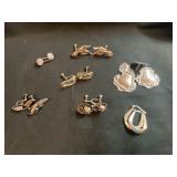 Earrings silver 42 Grams