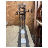 Antique timber framing auger / drill press