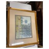 26'x22' framed picture