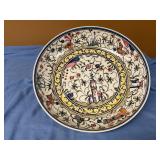 Handpainted nazari large serving bowl