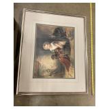 Framed artwork