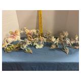 Unicorn figurines