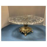 Vintage pedestal cake stand