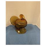 Vintage glass candy dish