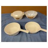 Vintage Corning-ware/glass dishes