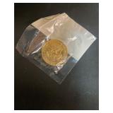 1964 24k Gold plated half dollar