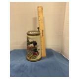 Vintage lidded beer stein