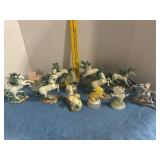 Unicorn figurine lot
