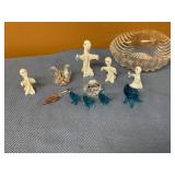 Mini glass figurines