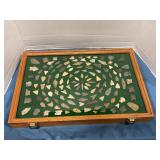 Display case of arrowheads 18' x 12'