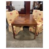 68'x38' kitchen table w/4 chairs and 18' leaf