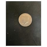 1971 Kennedy half dollar