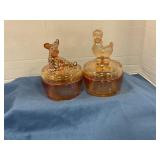 Vintage candy dishes
