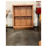 Wooden Hanging Open storage 27'x9'x34'