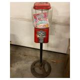 Vintage bubblegum ball machine