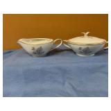 Antique Noritake cream and sugar dispenser