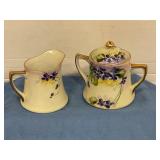 Vintage cream and sugar dispenser