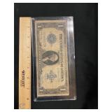 1923 $1 silver certificate large bill