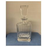 12' glass decanter