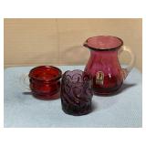 Vintage decorative glass kitchenware