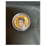 Elvis silver half dollar