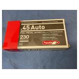 Arguila .45 Auto FMJ 230gr 50rds