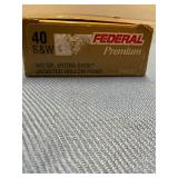 Federal 40 S&W 165 gr 20 rds