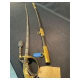 WWII EAR TROPHY SWORD