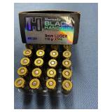Hornady Black 9mm Luger 115gr 20 rds