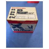 20ga 6shot 25 rds