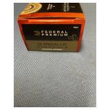 Federal 38Spl +p 129 gr 20 rds