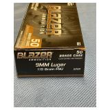 Blazer 9mm Luger 115 gr FMJ 50 rds
