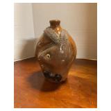 Pottery jug signed by Joe Cravens 10ï¿½ tall