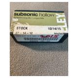 Supersonic Hollow 22 rim fire LR 50 RDS