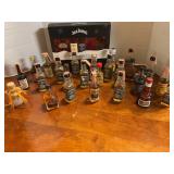 Shooter liquor bottles with content