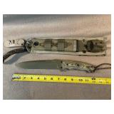 Hogue Elishewitz w/ sheath Sharpener & paracord