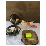Eye & Ear Protection w/ John Deere bag