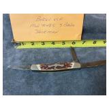 Boker USA Model 70485 Stockman Olde Stag