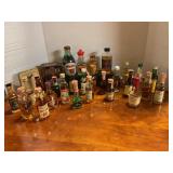 Shooter liquor bottles with content