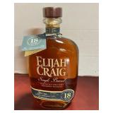Elijah Craig 18yrs old KY Straight BourbonWhiskey