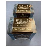 Federal 20ga 8shot 50rds