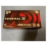 Federal 38Spl 158gr 50 rds