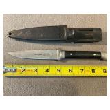 Keshaw military boot knife with plastic sheath