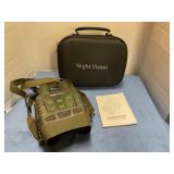 Digital night vision goggles in case