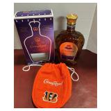 Crown Royal Bengals Limited edition bottle 750ml