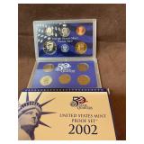 2002 US mint proof set