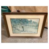 ï¿½ Barbecue Springï¿½  signed by Paul Sawyier
