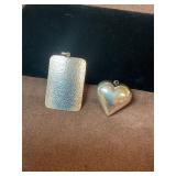 Sterling silver pendants