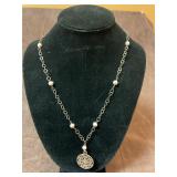 Silver necklace