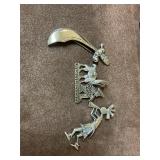 Silver pins